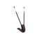 Decorative Antenna Skyway, 18.5 cm, adjustable angle, black, S00201006