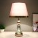 Highlight lamp with "Okli" E27 40W gray-gold 28x28x48 cm
