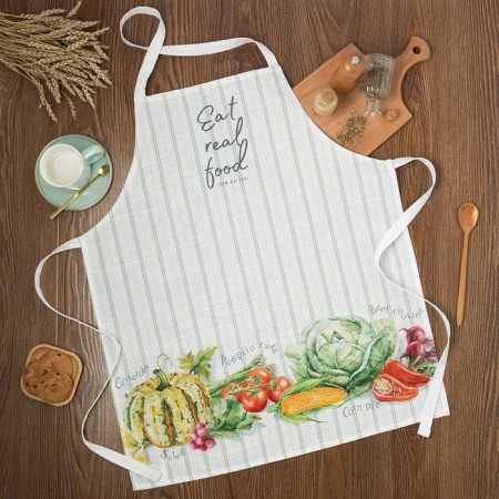 Apron Ethel Vegetable 70x60 cm, 100% cotton, reps 210 g/m2