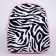 School textile Books “Zebra”, 27x10x23 cm, pink color