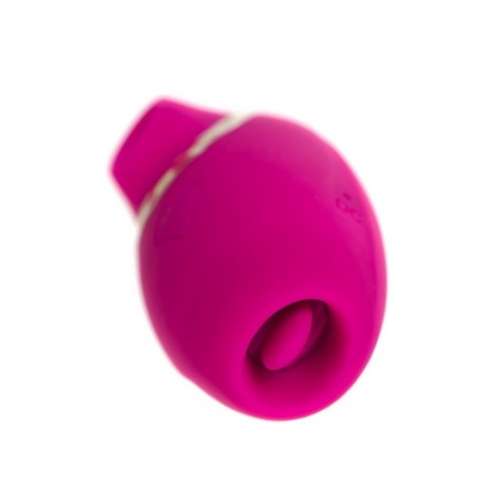 Multifunctional stimulator of erogenous zones Jos nimka, silicone, 9 cm, pink color-6