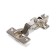 Liabeth loop Slide-on, with a bar h = 2 under a self-tapping screw, an opening angle of 100 °