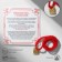 Bracelet-reinforcing “red thread” woolen, to protect, lock, color black gold, 30 cm