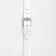 Watch strap, 16 mm, harness 75 mm, larynx 115 mm, genuine leather, white