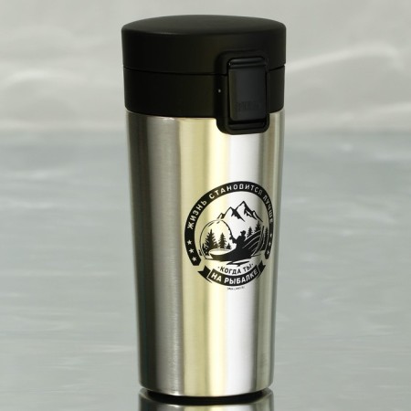 Thermostatic with the “Fishing” button, 350 ml-1