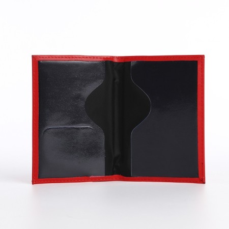Cover for passport, red color-4