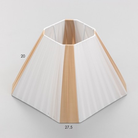 Obazhur "Corso" Beet white E27 28x28x21cm-2