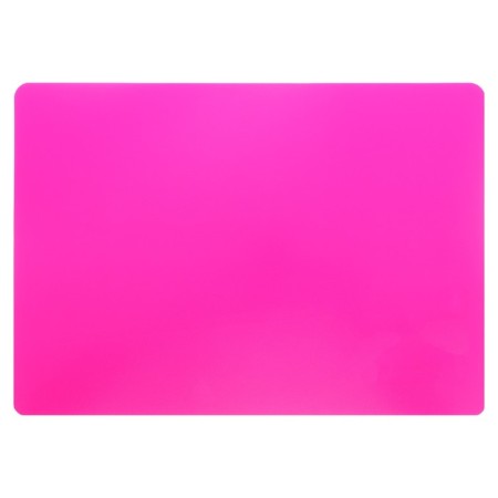 Neon modeling board rectangular A4 plastic 1mm cv. Pink (10/250)