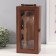 Casket wood, glass for 1 bottle "Theo" 3 objects 10.5x18x37 cm