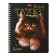 Notebook of 48 sheets in a cage, on the crest "Magic Eyes", cover Cover Cardboard, matte lamination, 3D-fluid, block 65 g/m2, mix