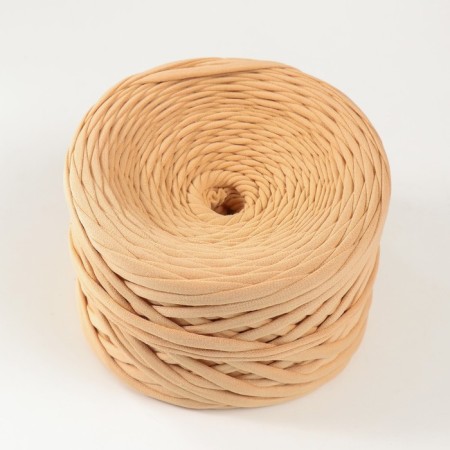 Knitted yarn, width 7-9 mm, 100m/295 g ± 10% (16 - melon)-1