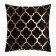 Pillowcase decorative Ethel "monogram" 40x40 cm, velor