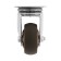 Furniture wheel Cappio d = 50, on the site, rotary, soft move, TPR coating
