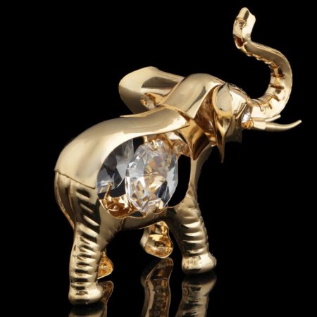 Souvenir "Elephant", 6 × 2.7 × 5 cm, with crystals-2
