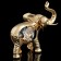 Souvenir "Elephant", 6 × 2.7 × 5 cm, with crystals