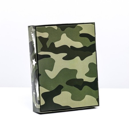 Box for 12 sweets, "camouflage" 19 x 15 x 3.6 cm-1