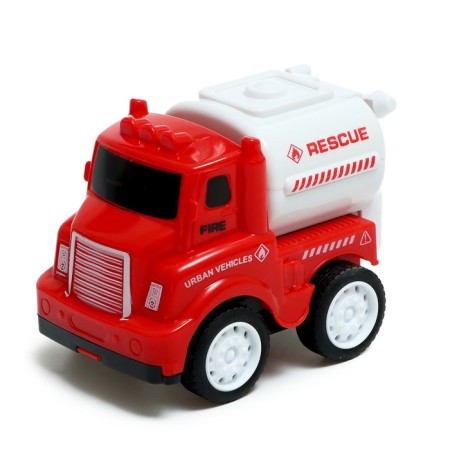 Set of machines "Firefighters", 4 pcs, inertia-7