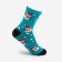 Women's socks "Snowmen" Biryaz color, size 23-25