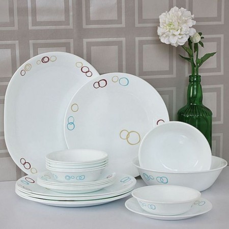 Circles dishes set, 12 items-2