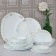 Circles dishes set, 12 items