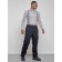 Semi-combineson ski insulated male winter, size 56, dark blue color