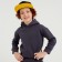 Basebolka with a direct visor for the boy Minaku, size 56, black/yellow color