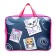 Folder with handles Textile A4, 350 x 270 x 100 mm, calligrata top "cats"