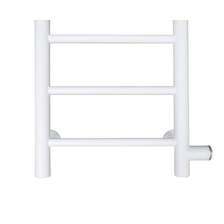 Water towel "Sanprise" Aurora P5, 300x600 mm, side connector., White matte-2