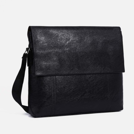 Male bag, black color