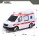 Ambulance Radio -controlled machine, light, works from batteries