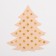 Envelope for tablespoons "Christmas tree with gold" 23x35 cm, 100% p/e, felt