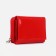 Women's wallet with lightning, red color