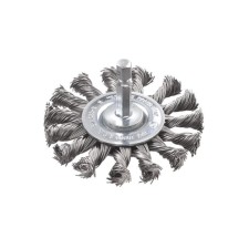 The brush is flat for the drill KWB, D = 70 mm, HSS, twisted, hard, wire thickness 0.5 mm