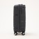 Small suitcase 20 ", lightning department, code castle, 4 wheels, dark gray color