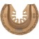 Denzel 782325 MFI Nazadka, cutting semicircle, HM, tiles, 63 mm