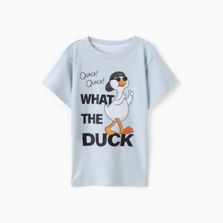 Strip T-shirt KAFTAN DUCK R.30 (98-104 cm), blue/white