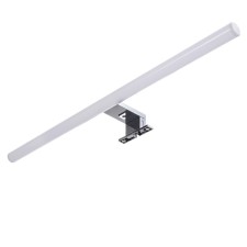 LED 4000K 6.5W 600lm RA80 IP44 Silver 60x4x11.5 cm