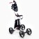 Tail for transporting bags for golf PGM, folding, aluminum, white