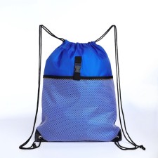 Bag for shoes on the lace, blue color