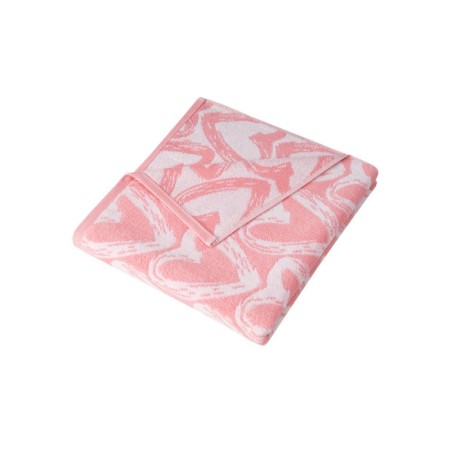 Trick Tensor Guten Morgen Hearts Pink, 450 grams, size 70x130 cm, pink color-5