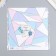 Scrapbooking paper gold "Triangles" density 180 g 15.5x17 cm