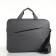 Lighting laptop bag, external pocket, gray color