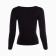 Female thermal underwear (longshit), black color, size 46-48 (m)