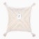 Decorative pillowcase "Ethel" BOHO, 45x45 cm, milk color, 100% cotton