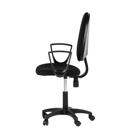 CH-1300N/3C11 Black Armchair-1