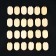 Set of workpieces "Scandinavian runes", 2 x 3cm, 28pcs, BUCK