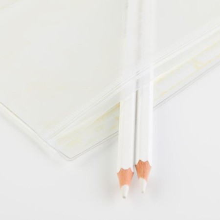 PVC-обложка с кармашком для мелочей на zip замке, А5 Sorry, ай эм вери busy-3