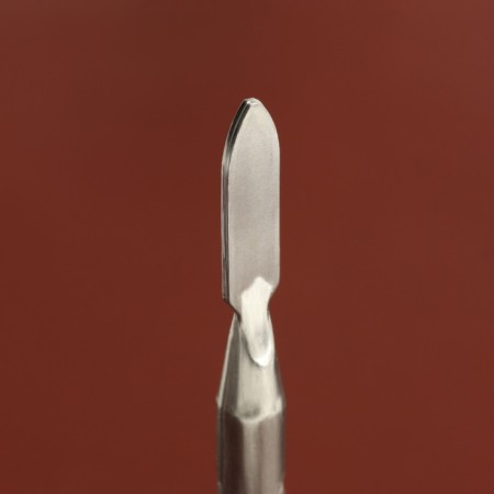 Skin-Applicator handle, 14.5 cm, silver/gold color-6