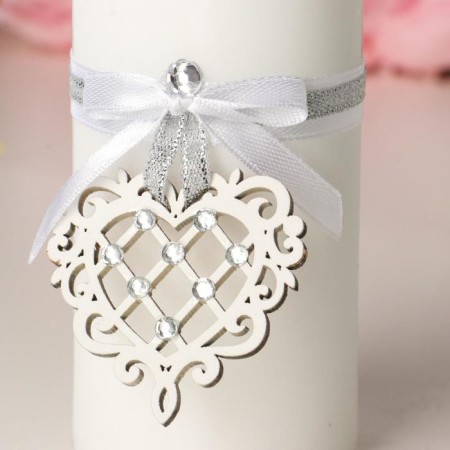 Family hearth "openwork", 10x19, white-white-2