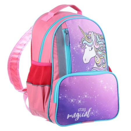 School backpack, 37 x 26 x 13 cm, ergonomic back, calligrata ORT "Unicorn"-10